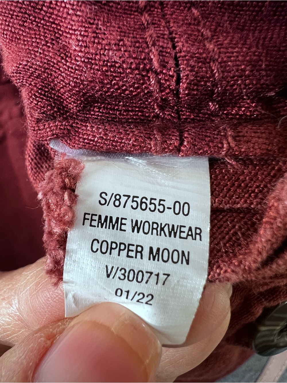 Old Navy Burgundy High-Rise Linen-Blend Shorts - Picture 8 of 8